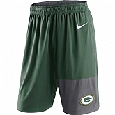 Men's Nike Green Bay Packers Green NFL Shorts FengYun,baseball caps,new era cap wholesale,wholesale hats